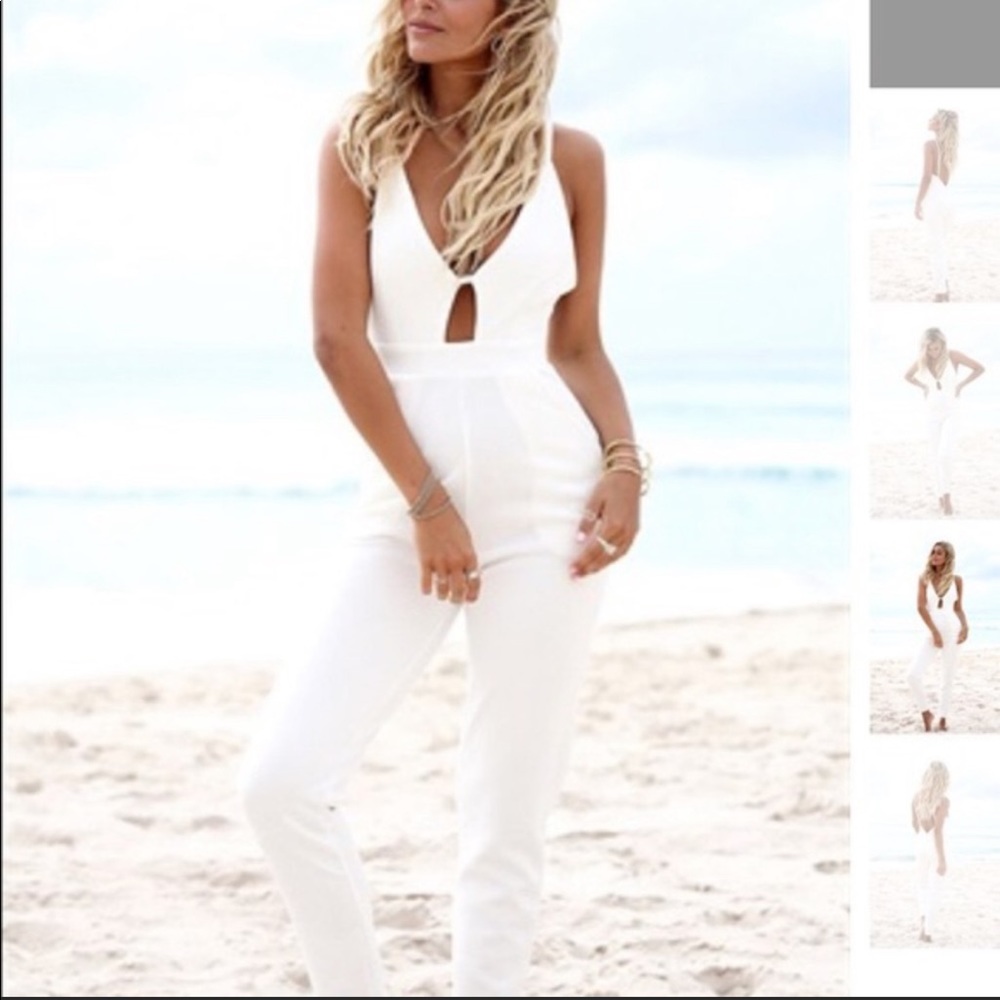 Springbok Jumpsuit, BW Scroll